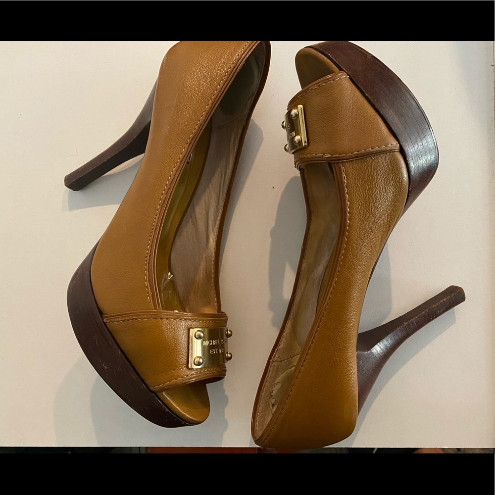 Leather Michael Kors Heels